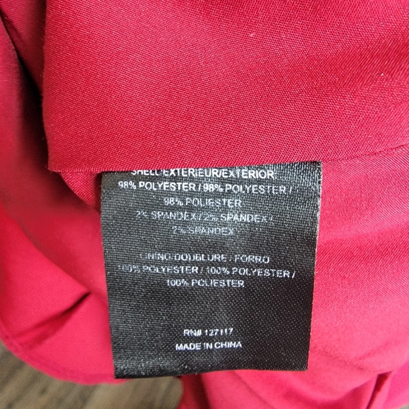 Badgley Mischka Ruby One Shoulder Gown - Picture 9 of 9